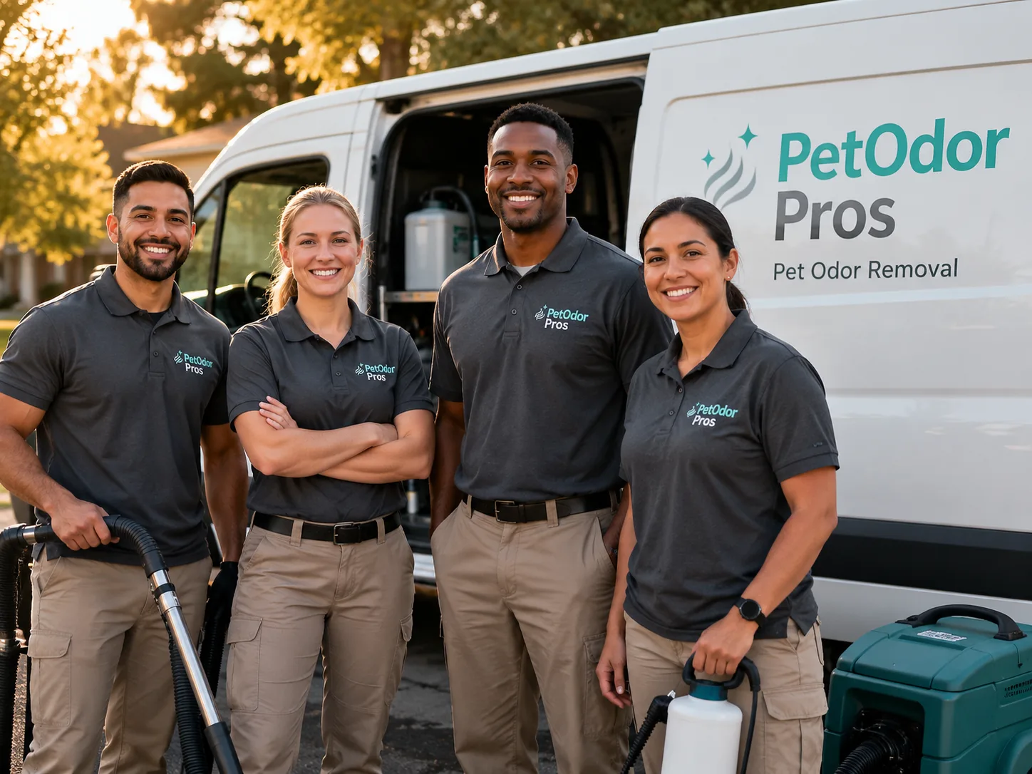 Pet Odor Removal team serving Towson, MD